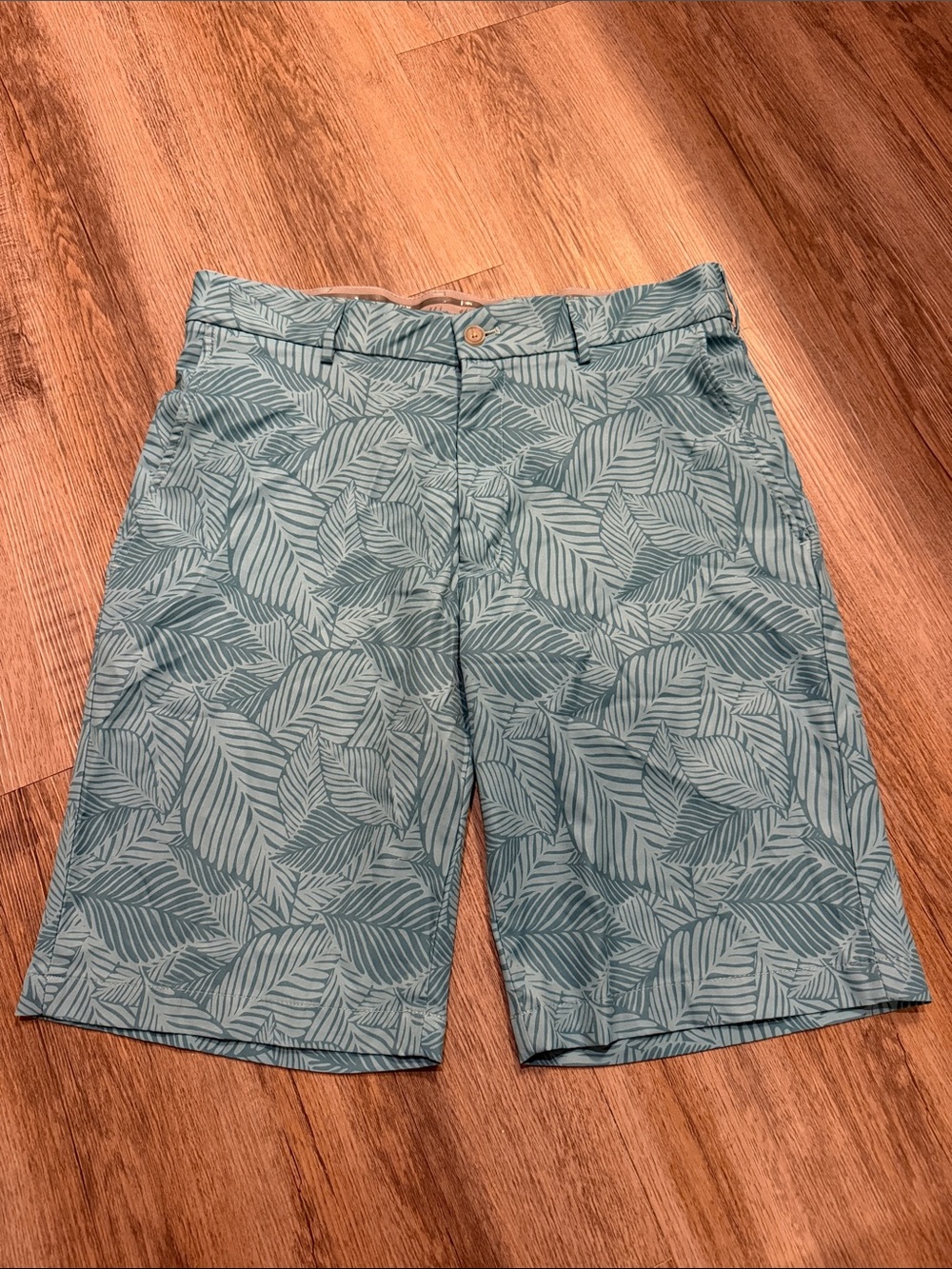 Teal Walter Hagen Golf Shorts